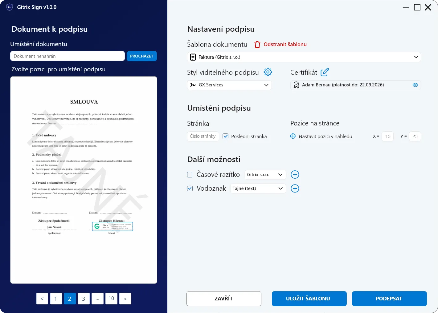 GITRIX eSign